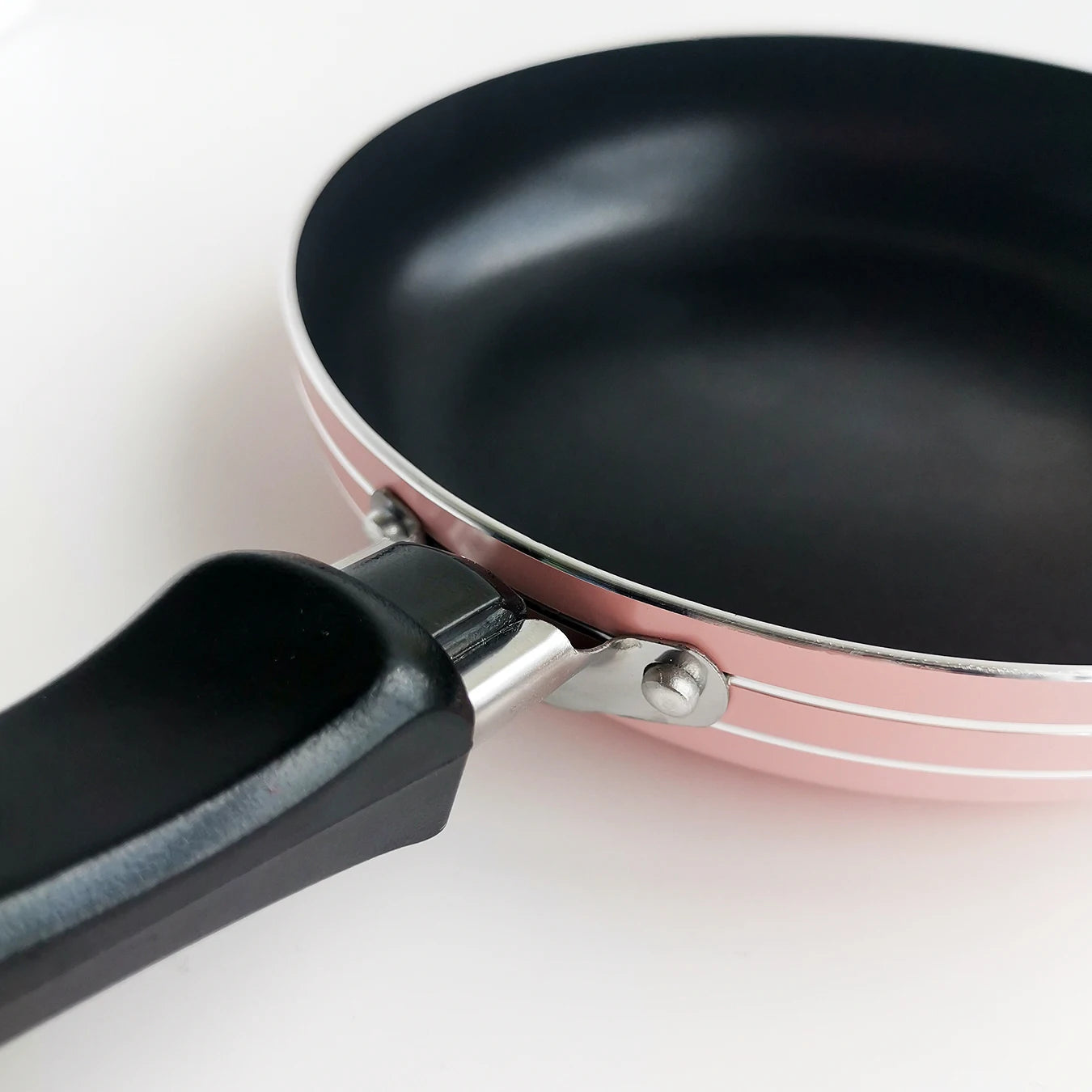 Pink Pot 6.5inch Non-Stick Stockpot Frying Pan Flat Cookware Kitchen - My Trendova