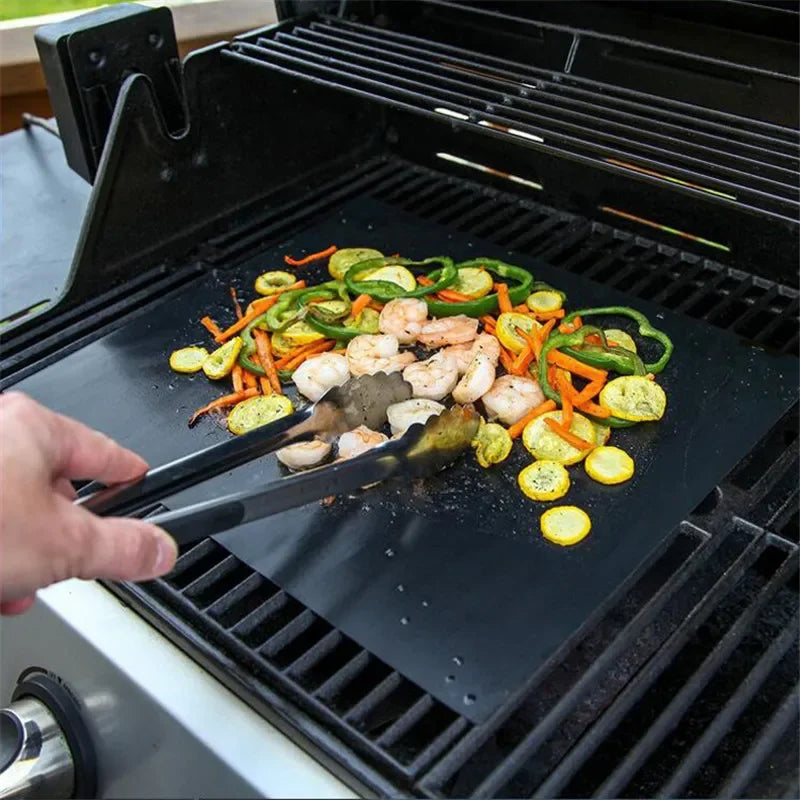 1/5Pcs Non-Stick Bbq Grill Mat 40*33Cm Baking Mat Bbq - My Trendova