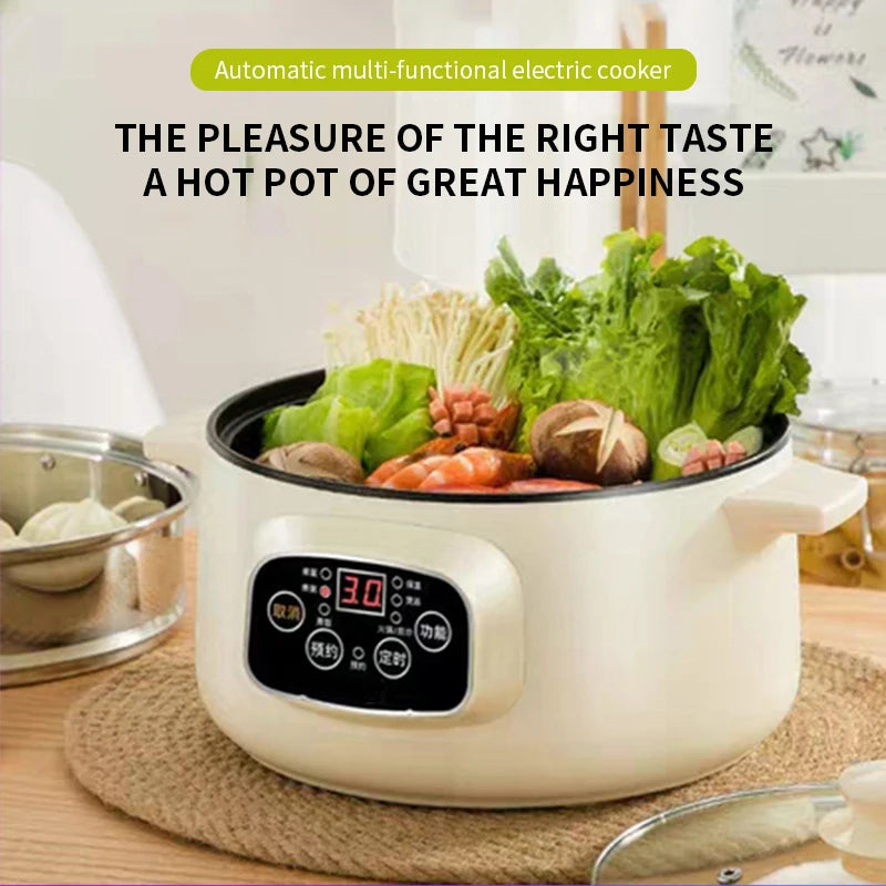 110v intelligent electric Cooking pot Travel electric frying pan Multifunctional ap - My Trendova