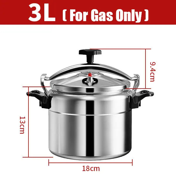 3L/5L/7L Professional Pressure Cooker Heavy-Duty Aluminum Explosion-Proof Cooking Pots for Gas Cooker Pot ap - My Trendova