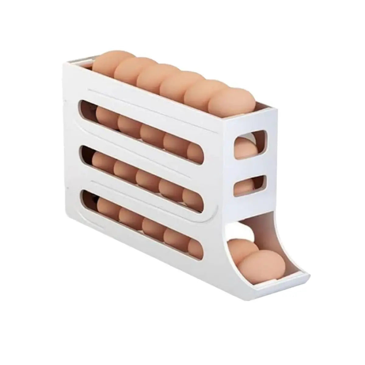 4 Tiers Fridge Egg Rack Large Capacity