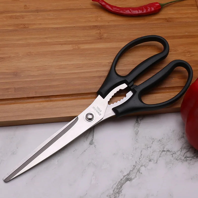 Korean thickened stainless steel kitchen scissors - My Trendova