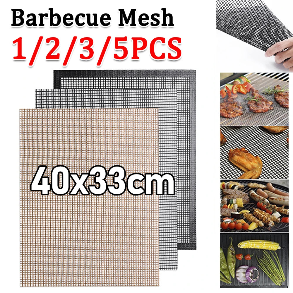 40x33cm Non-stick BBQ Grill Mat 1-5pcs - My Trendova