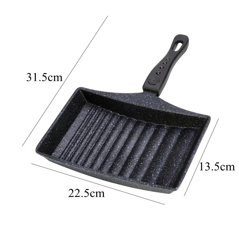 Non-Stick Wave Bottom Tamagoyaki - My Trendova