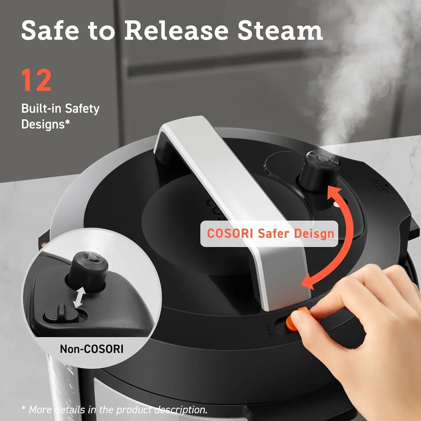 Pressure Cooker Electric 6 qt, 9-in-1 Instant Multi Kitchen Appliances - My Trendova