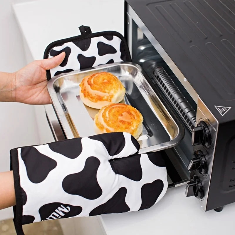 2Pcs/Set Kitchen Gloves