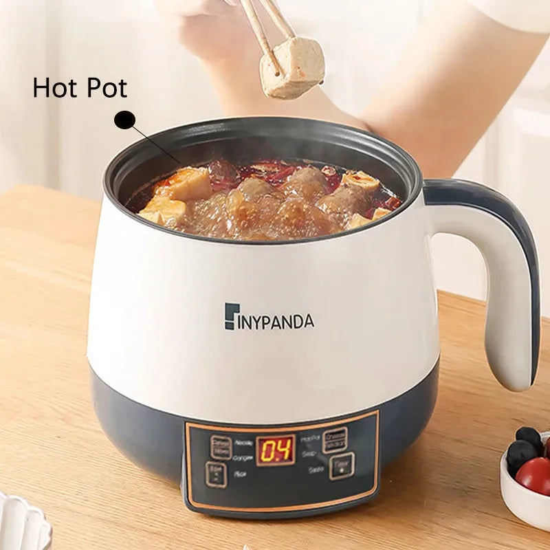 Electric Rice Cookers Mini Portable Multicooker Smart Multifunctional Flat Stew Saucepan Steamer Ramen Pot Home Appliance 220V ap - My Trendova