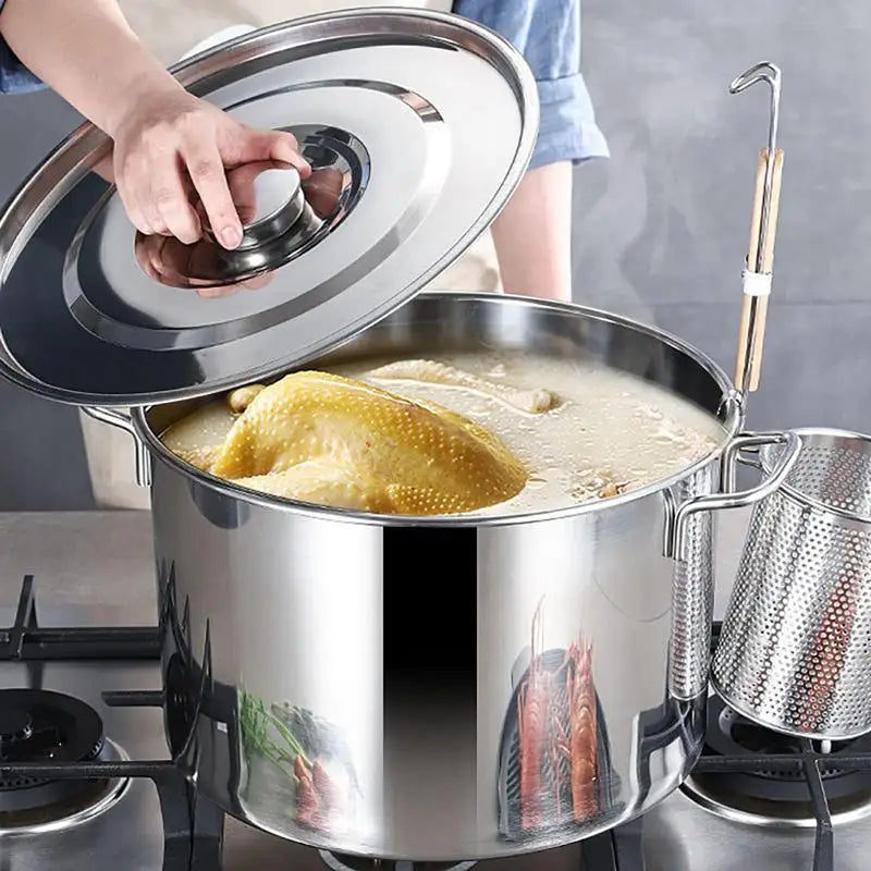 Pasta Pot Stainless Steel Large Capacity - My Trendova