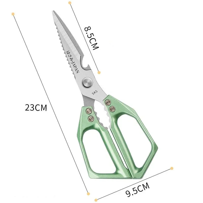 Heavy-Duty Kitchen Scissors Stainless Steel Multi-Purpose Shears for Meat and Roast Cutting - My Trendova