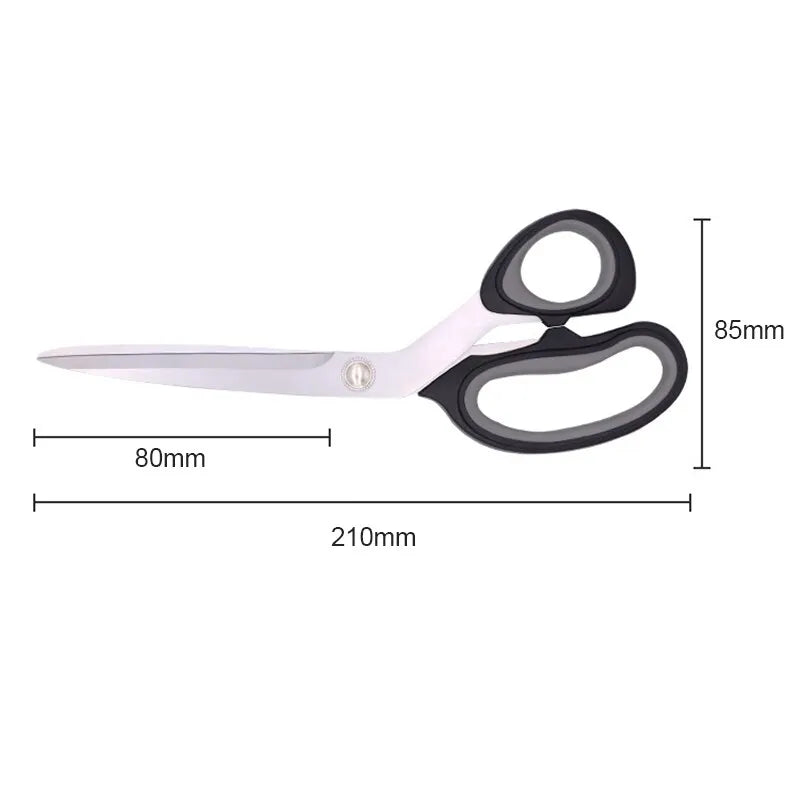 1pc Black Gray Stainless Steel Barbecue Scissors Steak Kitchen - My Trendova