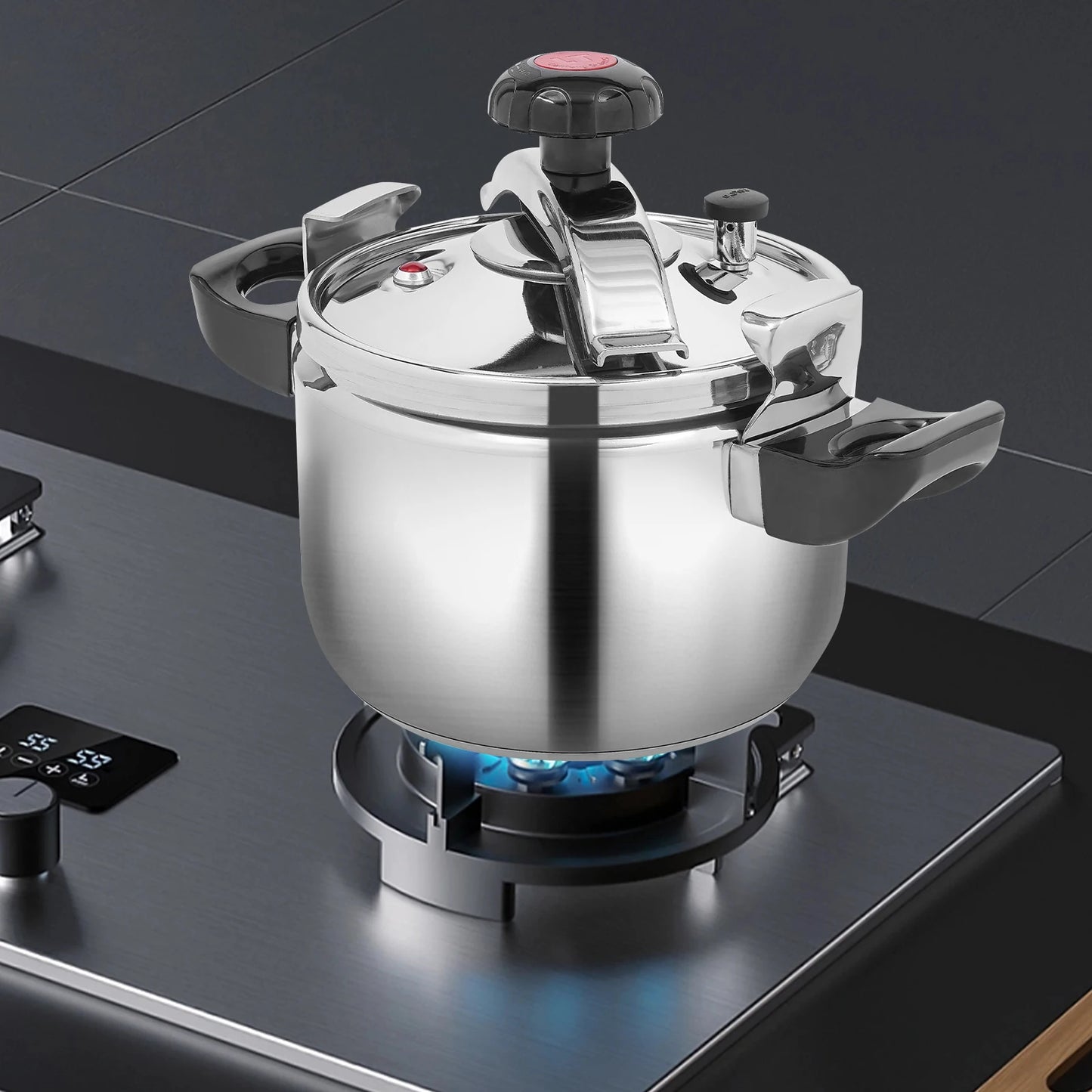 5/7L Stainless Steel Pressure Cooker, Household Explosion Proof Steamer Cooking Pressure Canners, Multiuse Home Kichen Tool ap - My Trendova