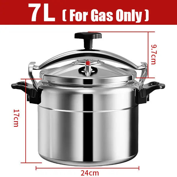 3L/5L/7L Professional Pressure Cooker Heavy-Duty Aluminum Explosion-Proof Cooking Pots for Gas Cooker Pot ap - My Trendova