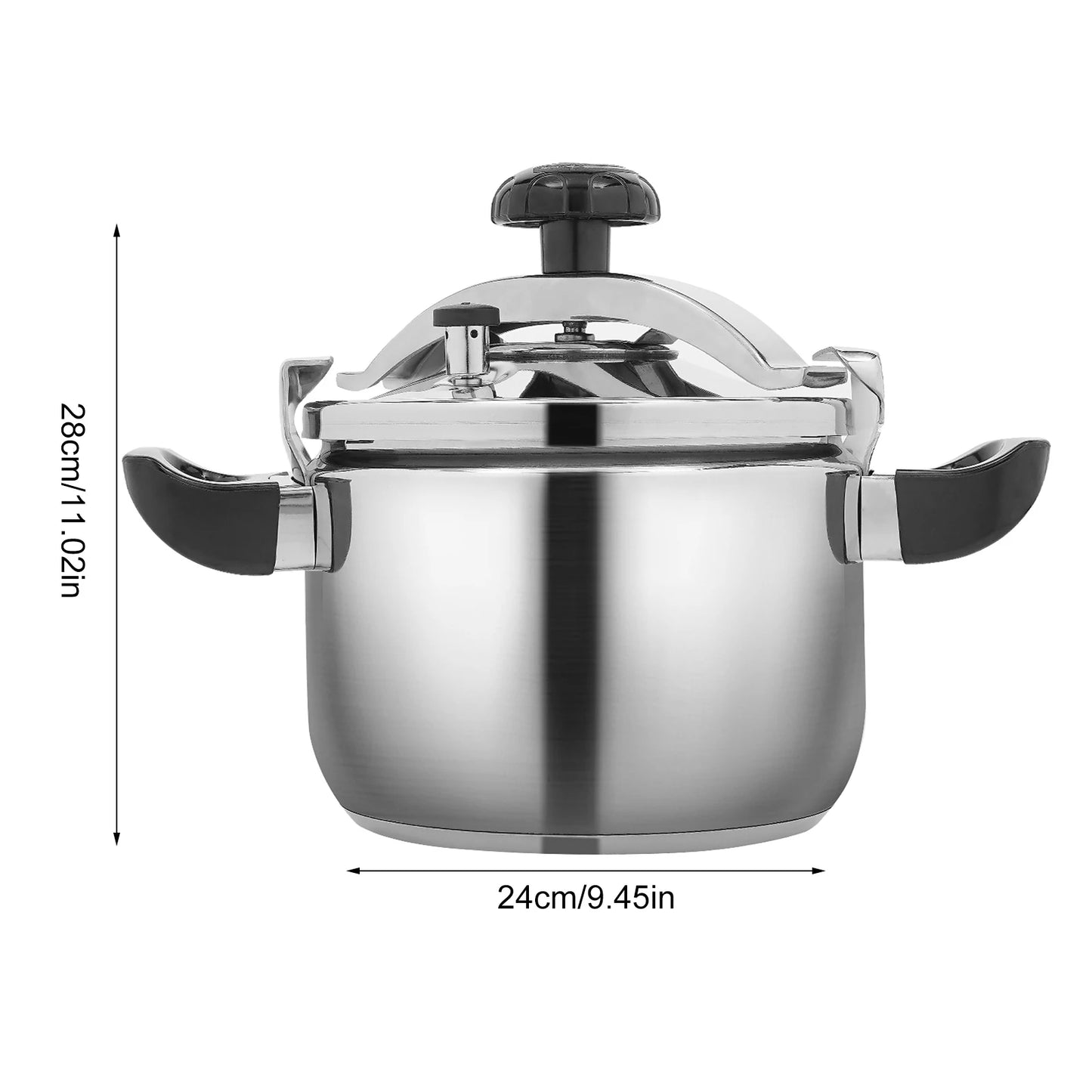 5/7L Stainless Steel Pressure Cooker, Household Explosion Proof Steamer Cooking Pressure Canners, Multiuse Home Kichen Tool ap - My Trendova