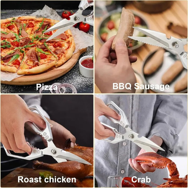 Multi Functional Kitchen Scissors, Heavy-duty Kitchen - My Trendova