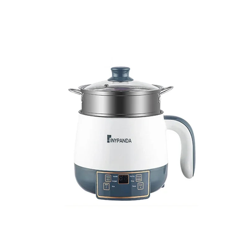 Electric Rice Cookers Mini Portable Multicooker Smart Multifunctional Flat Stew Saucepan Steamer Ramen Pot Home Appliance 220V ap - My Trendova