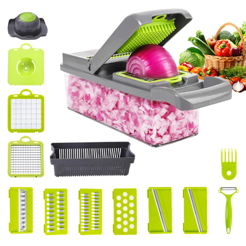 Vegetable Cutter Multifunctional Slicer Fruit vegetable slicer - My Trendova