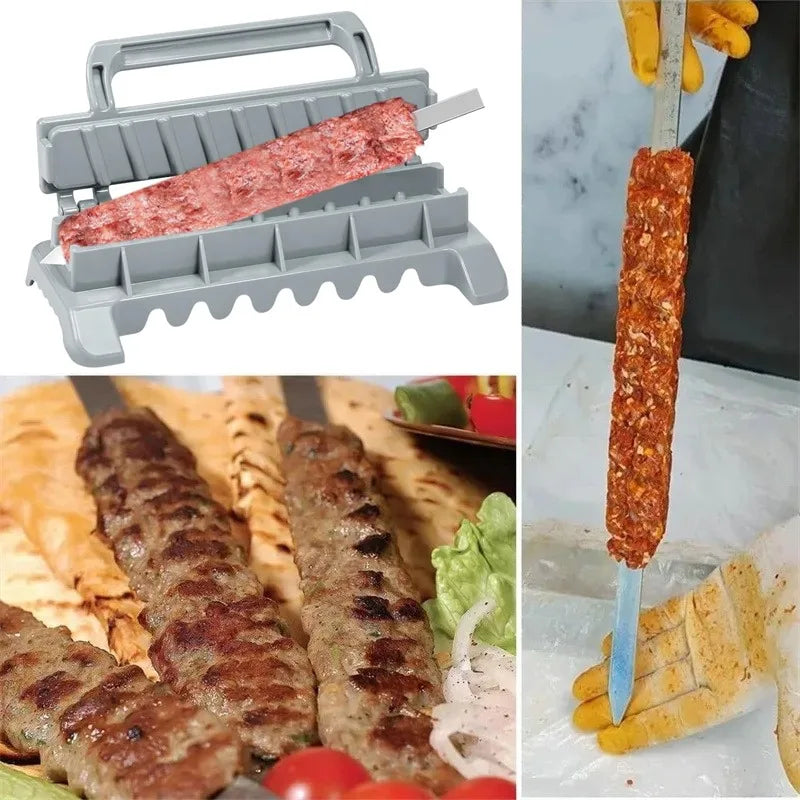 Row Kebab Maker Bbq Meat Skewer Machine - My Trendova