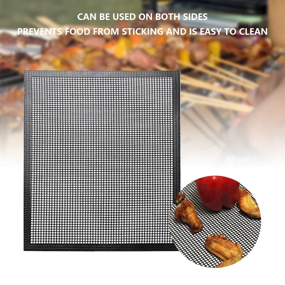 40x33cm Non-stick BBQ Grill Mat 1-5pcs - My Trendova