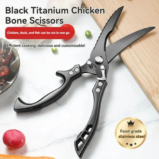 1pc Kitchen Scissors, Powerful Chicken Bone Scissors, - My Trendova