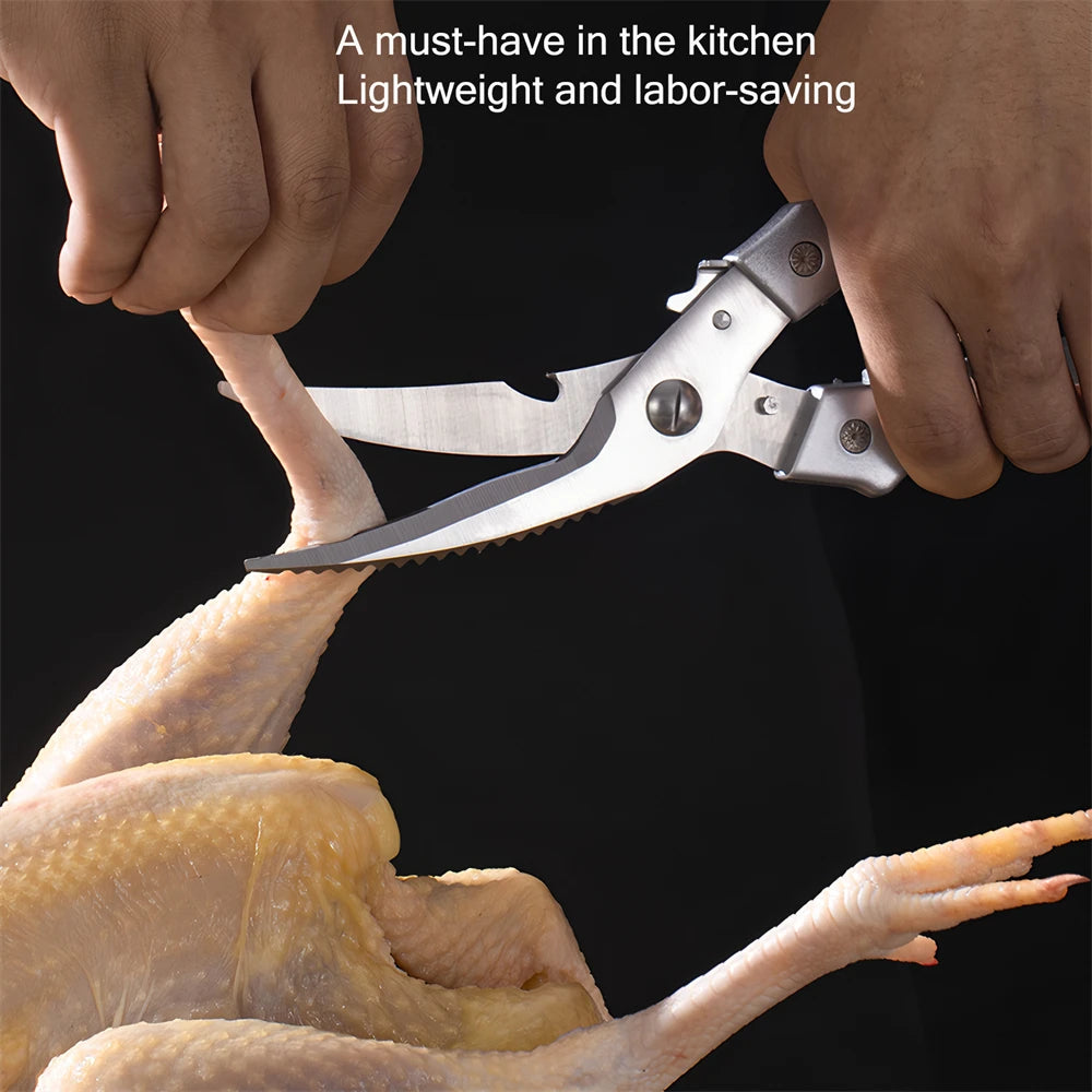 1PC，Chicken Bone Kitchen Scissors Kitchen Duck Fish Cutter Stainless Steel - My Trendova