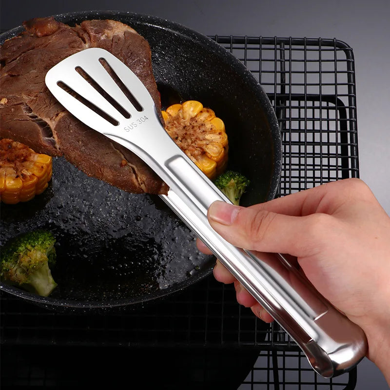 Stainless Steel Food Tongs Barbecue - My Trendova