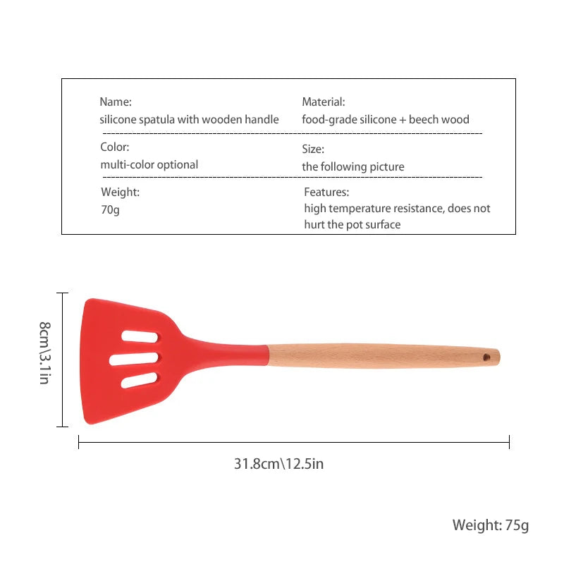 Silicone Turners Gadgets Spatula - My Trendova