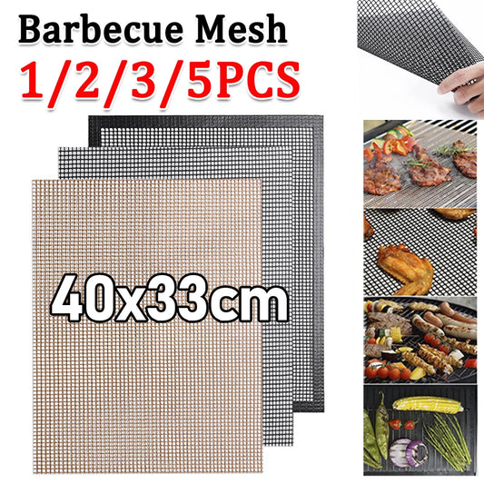 40x33cm Non-stick BBQ Grill Mat 1-5pcs - My Trendova