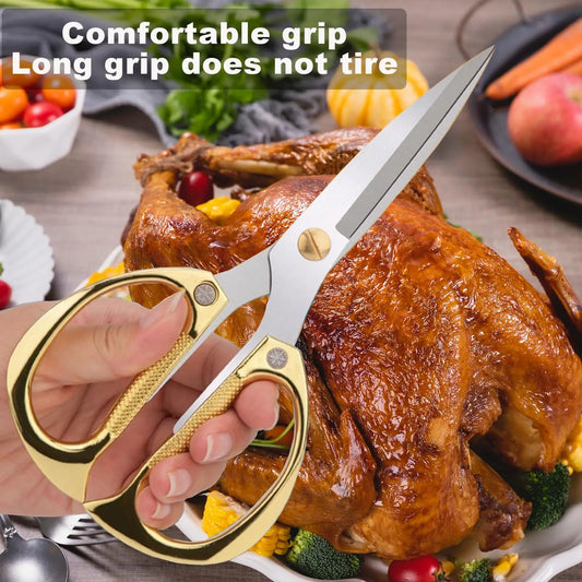 Kitchen Scissors Stainless Steel Powerful Chicken Bone Scissors - My Trendova