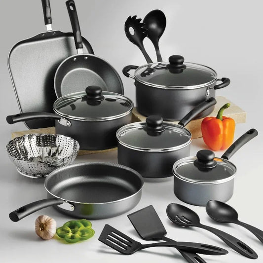 Multifunctional 18-piece non-stick cookware set, easy to clean, scald-proof and non-stick - My Trendova