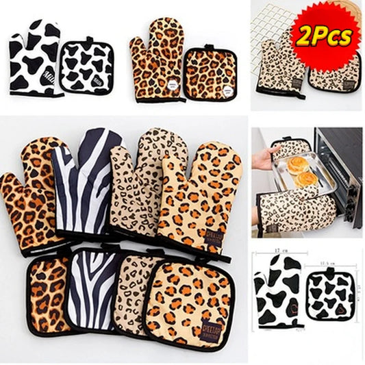 2Pcs/Set Kitchen Gloves