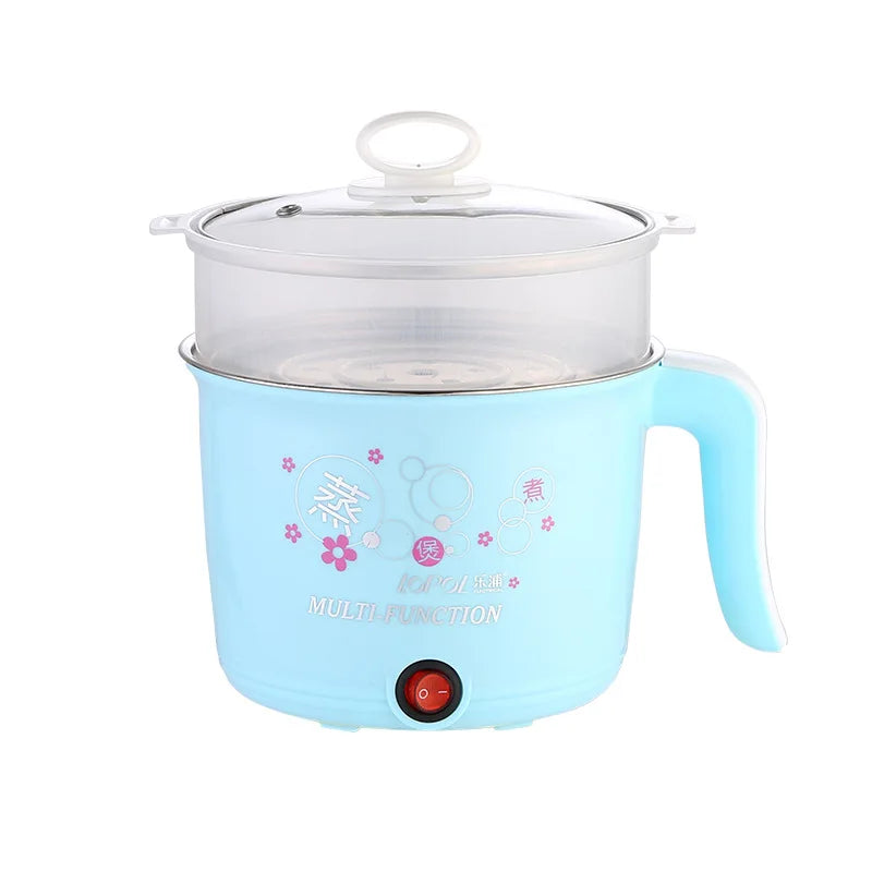 Mini Multifunction Electric Cooker Home Hot Pot 1-2 People Heating Pan Cooking Pot Machine Eu Plug Rice Cooker Appliances - My Trendova