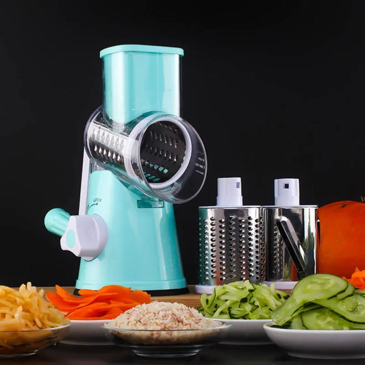 3-in-1 Manual Rotary Cheese Grater for Vegetable - My Trendova