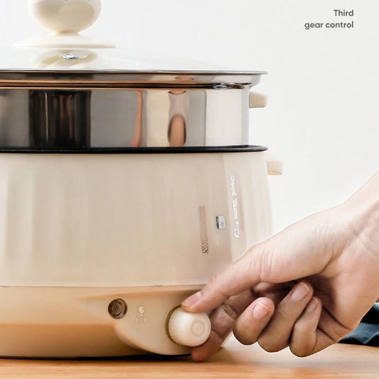 1.7/3.2L Electric Rice Cooker Multifunctional Pan Non-stick Cookware Hotpot for Kitchen Soup MultiCooker Cooking Home Appliances - My Trendova