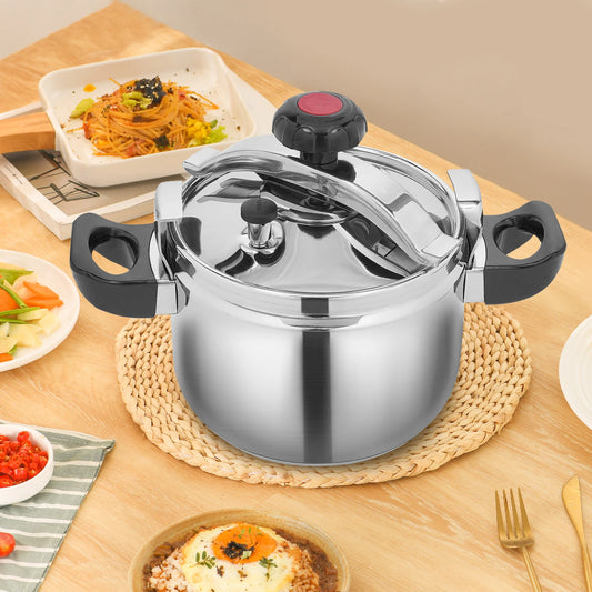 5/7L Stainless Steel Pressure Cooker, Household Explosion Proof Steamer Cooking Pressure Canners, Multiuse Home Kichen Tool ap - My Trendova