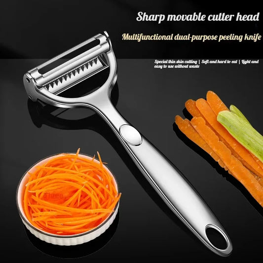 Kitchen Vegetable Peeler Stainless Steel - My Trendova