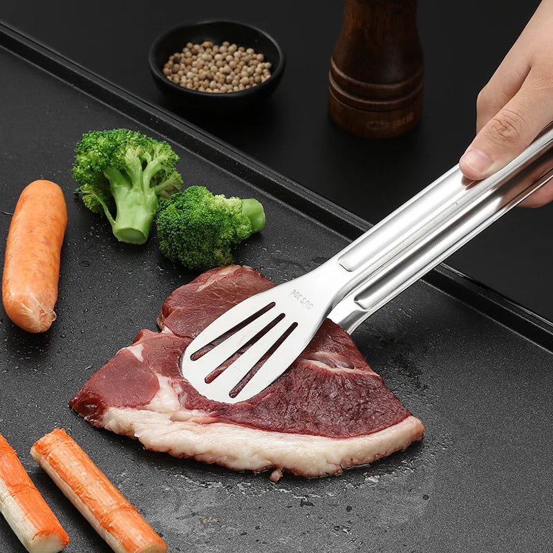 Stainless Steel Food Tongs Barbecue - My Trendova