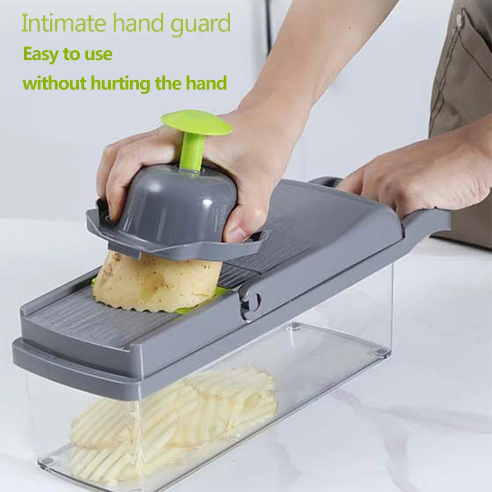 Vegetable Cutter Multifunctional Slicer Fruit vegetable slicer - My Trendova