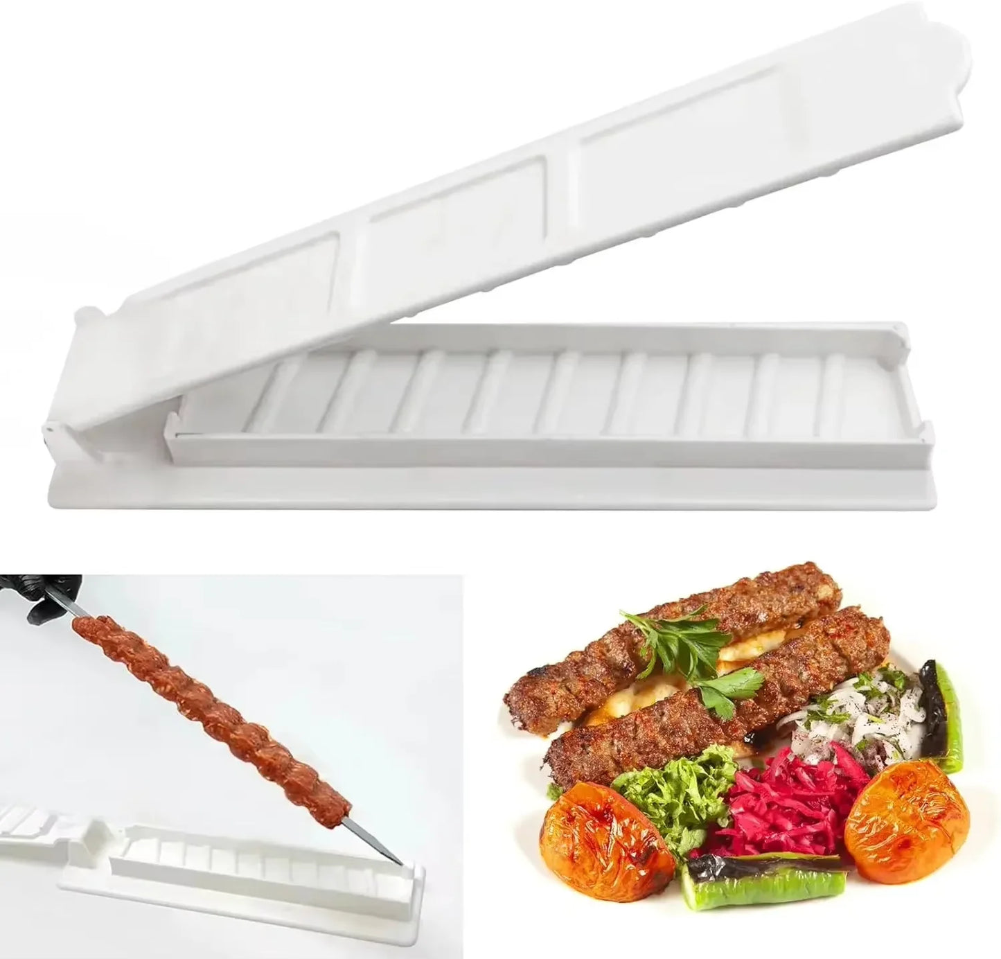 Row Kebab Maker Bbq Meat Skewer Machine - My Trendova