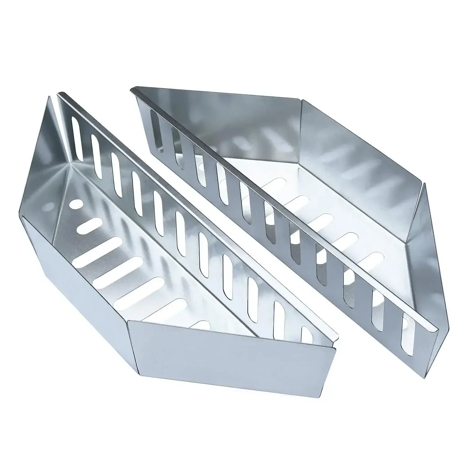 2Pcs Charcoal Basket BBQ Charcoal Grill Basket - My Trendova
