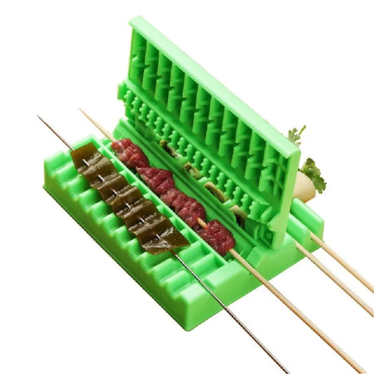 Skewers Kebab Maker Barbecue Stringer Box Machine - My Trendova