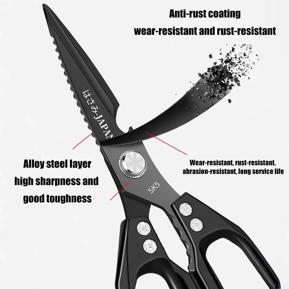 Multifunctional kitchen scissors chicken bone - My Trendova